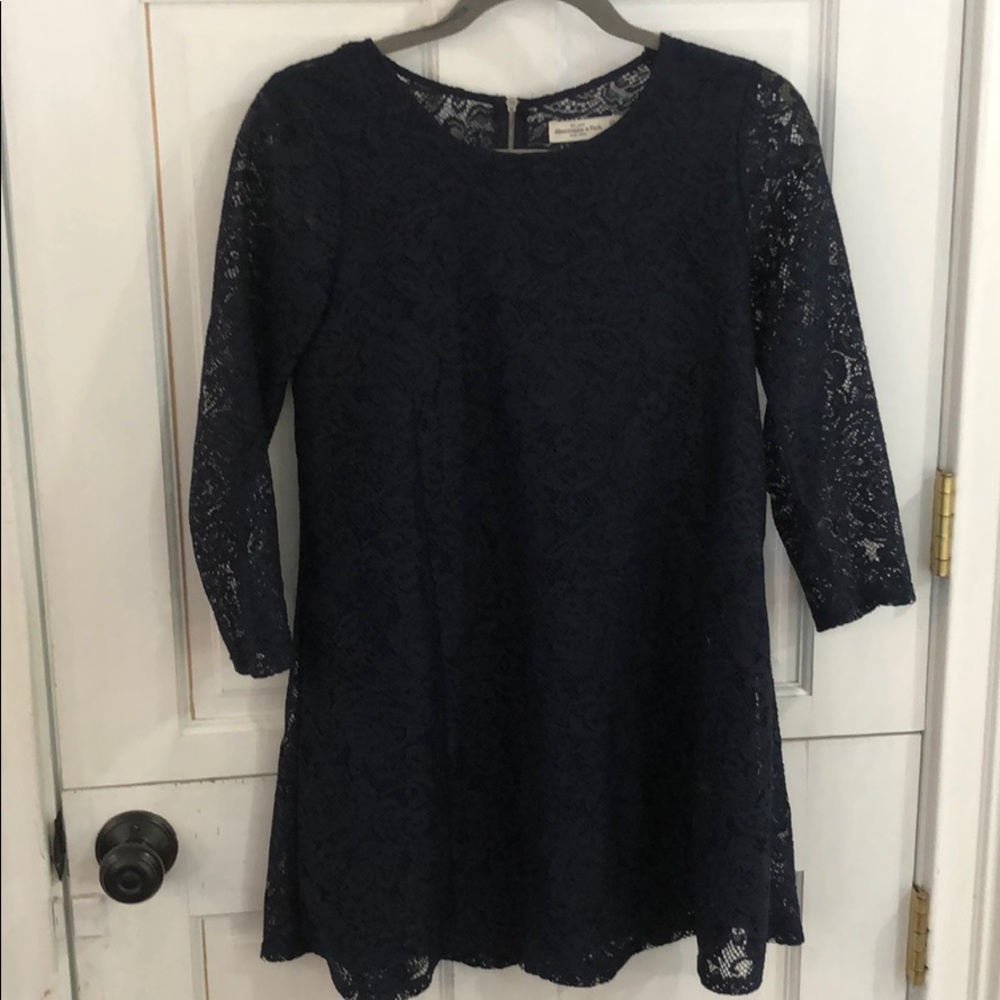 abercrombie lace shift dress